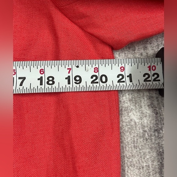 NWT Talbots Linen Blazer Womens Size
12P Petite Coral Business Layer Breathable - Picture 4 of 11